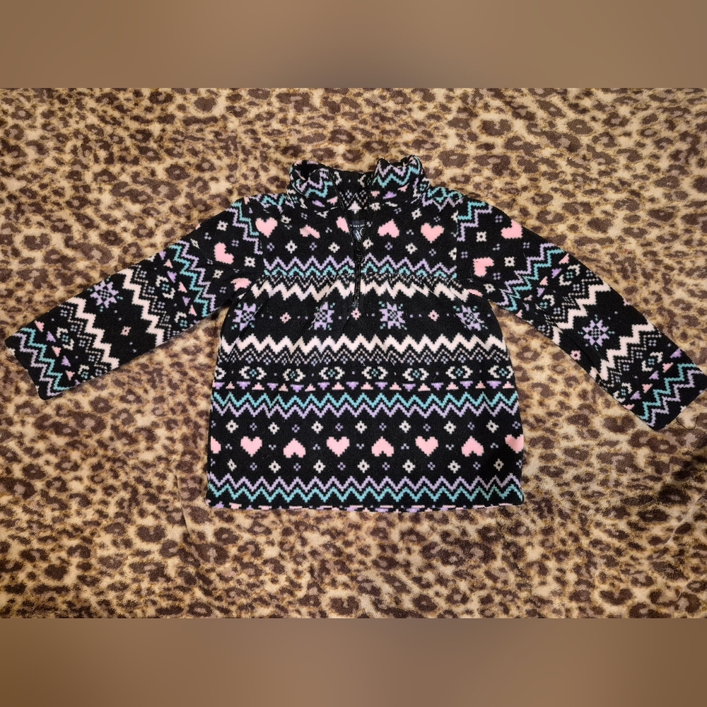 The Children's Place 2 pack Half-Zip Fleece Sweater 4t - Picture 8 of 12